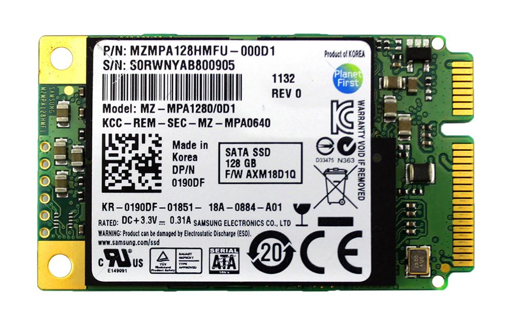 Begagnad 128GB Samsung PM810 SSD mSATA MZMPA128HMFU
