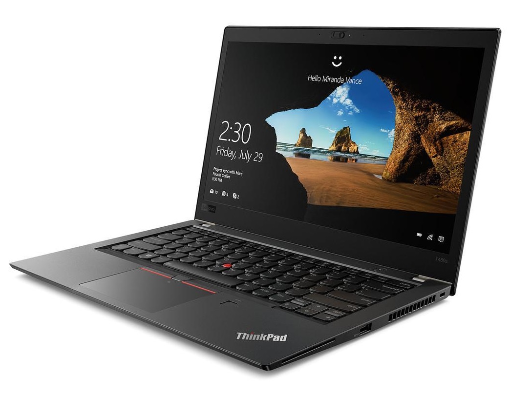 Lenovo ThinkPad T480s 14" FHD IPS Core i5-8250U 3,4Ghz (A-Klass) (Tangentavtryck*)