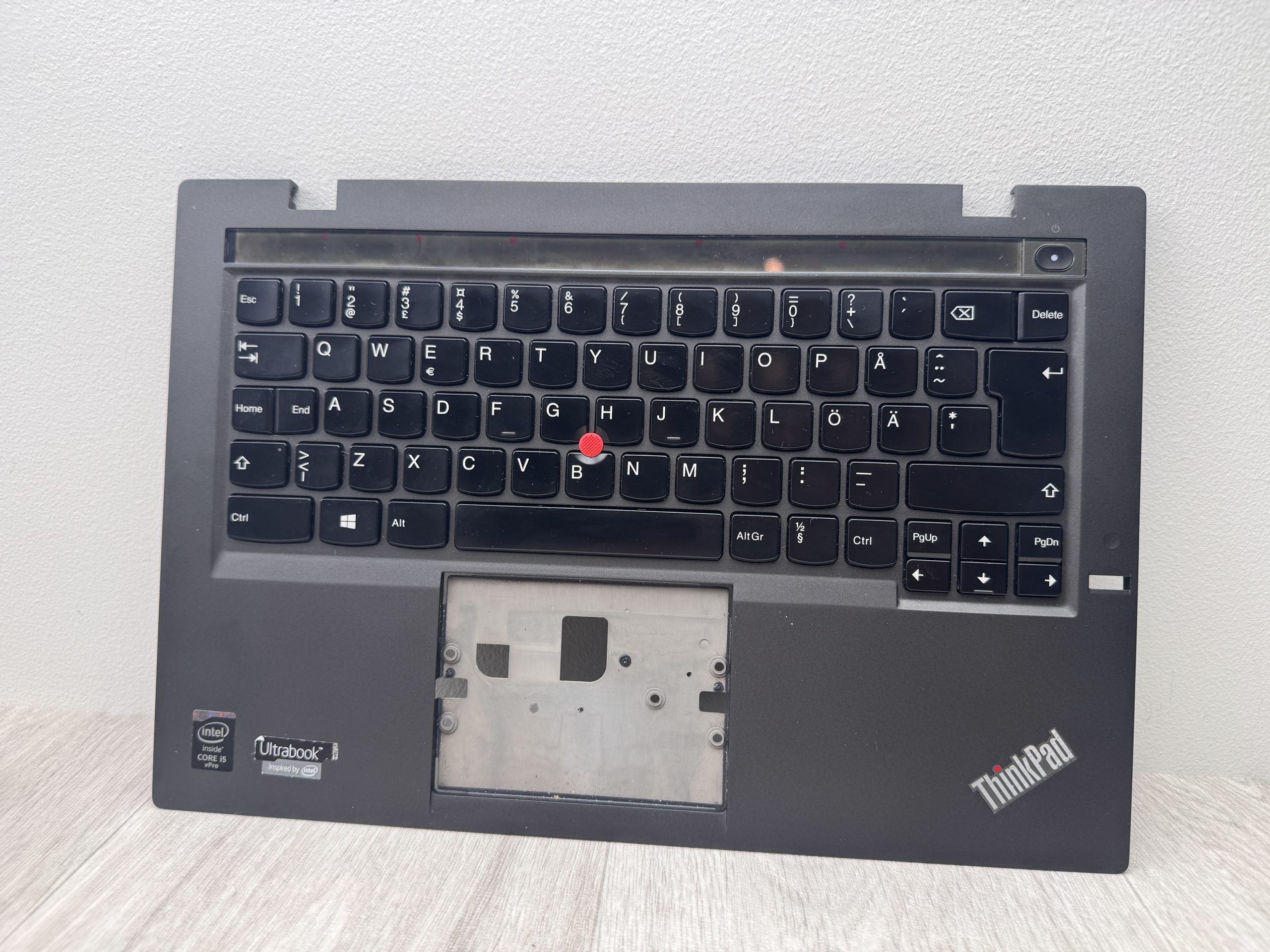 Lenovo ThinkPad X1 Carbon 2nd (20A8) Palmrest / Keyboard / Tangentbord