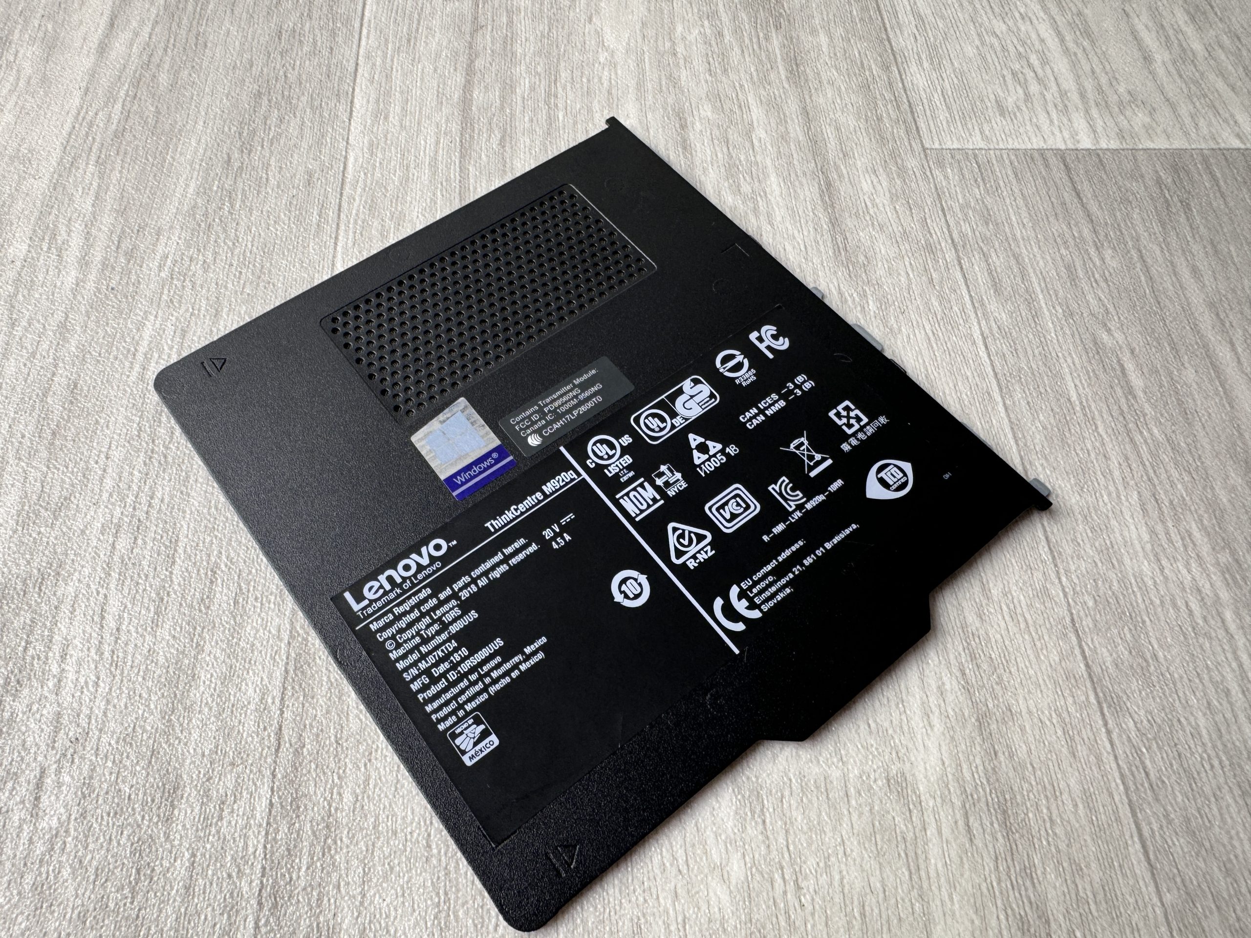 Original Reservel Lenovo ThinkCentre Chassi M920Q