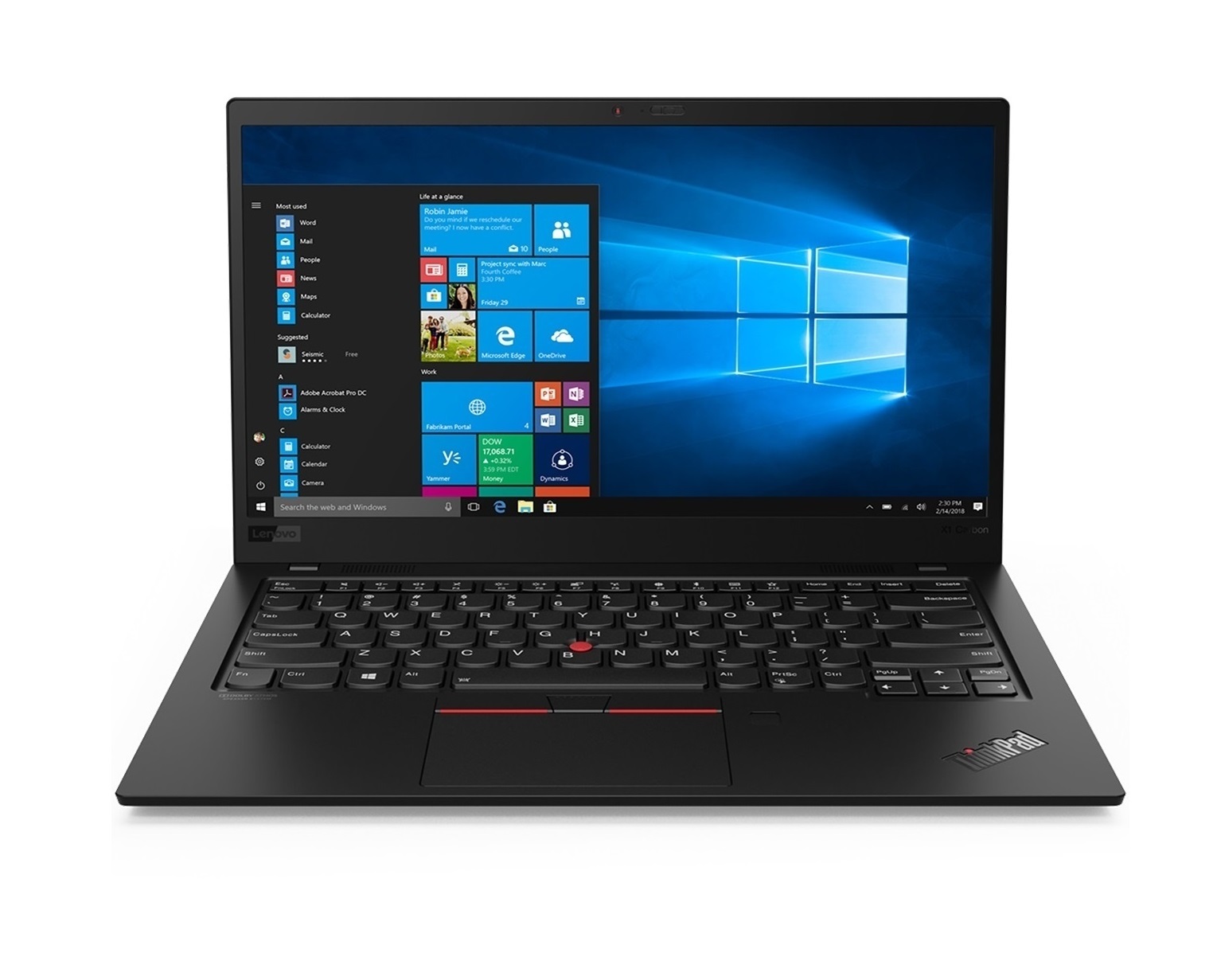 Lenovo ThinkPad X1 Carbon (Gen7) 14" FHD IPS Core i5-8265U 4,1Ghz 8GB (A-Klass)