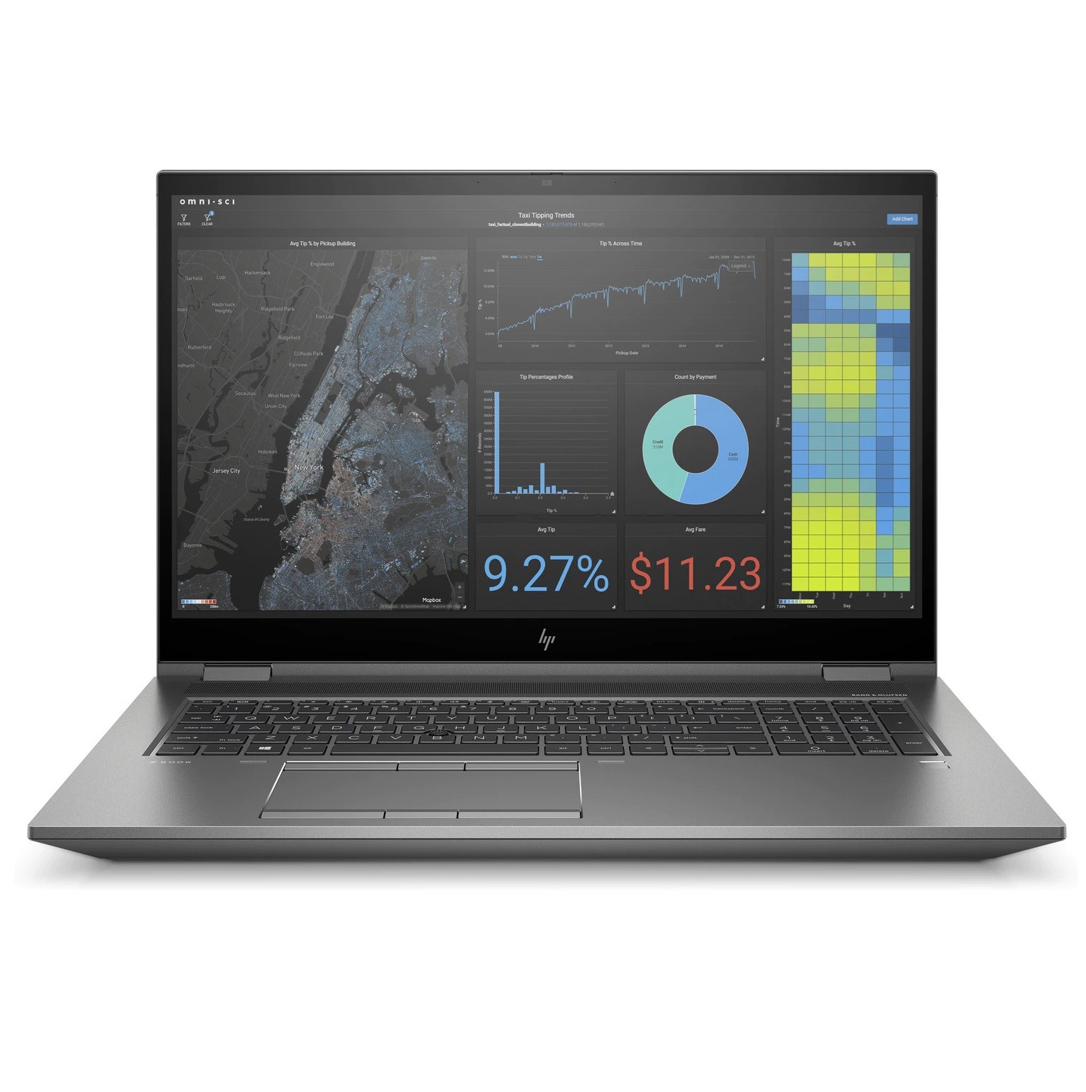 HP ZBook Fury 17 G7 FHD Core i7-10850H 32GB 512GB Quadro RTX 3000