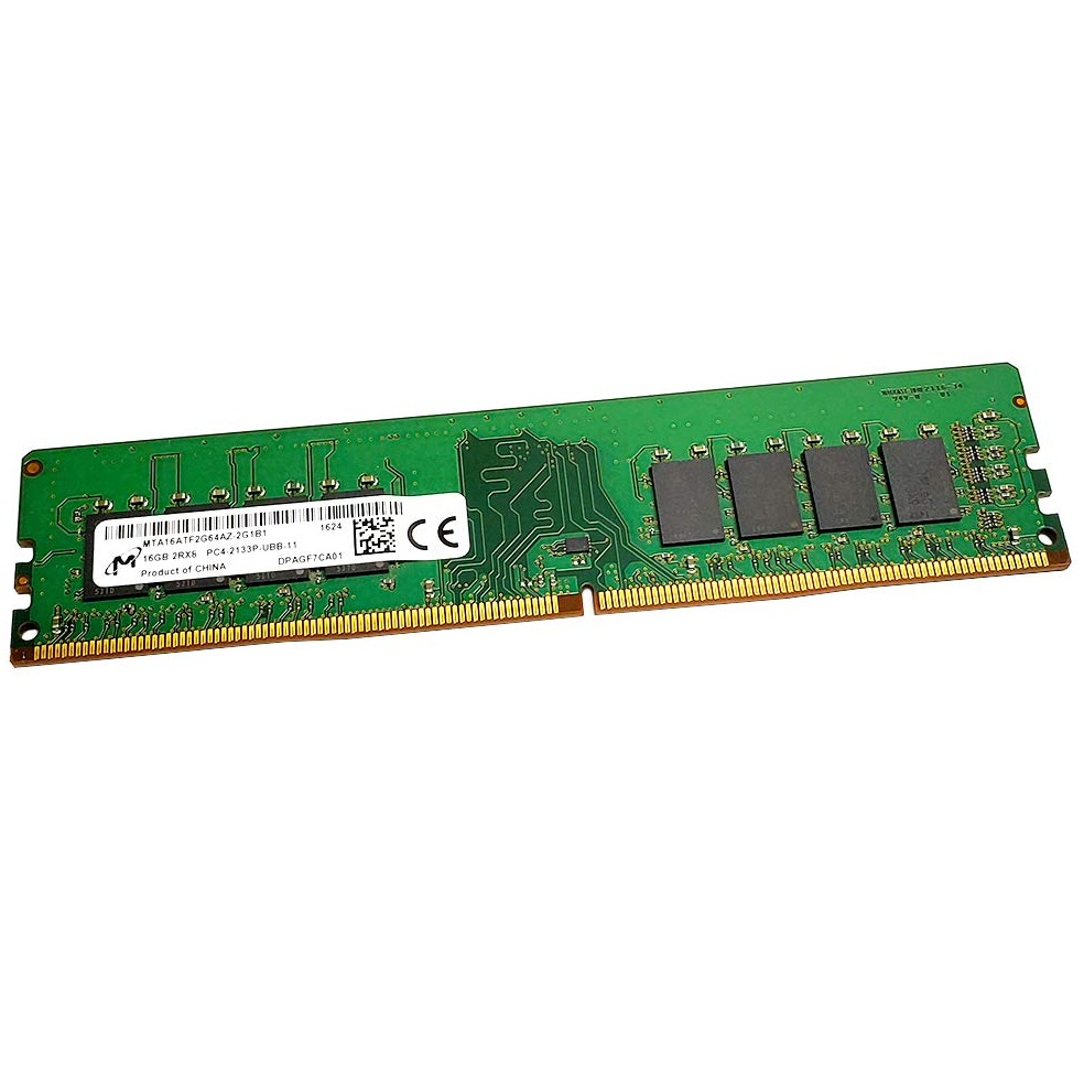 Begagnat 16GB DDR4 UDIMM 2133MHz Micron MTA16ATF2G64AZ-2G1B1 RAM