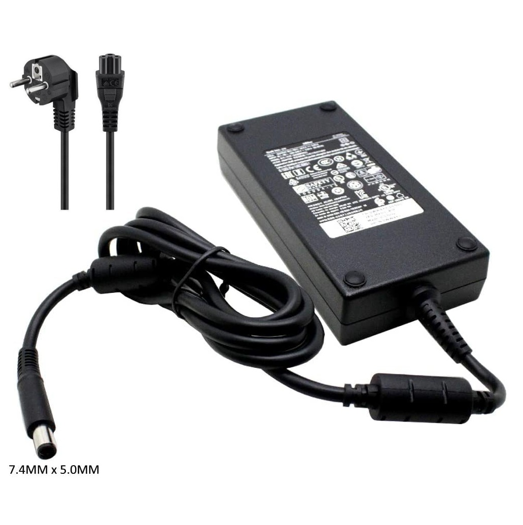 NY! Original Dell 180W Laddare 19,5 V 9,23A 7,4×5,0mm