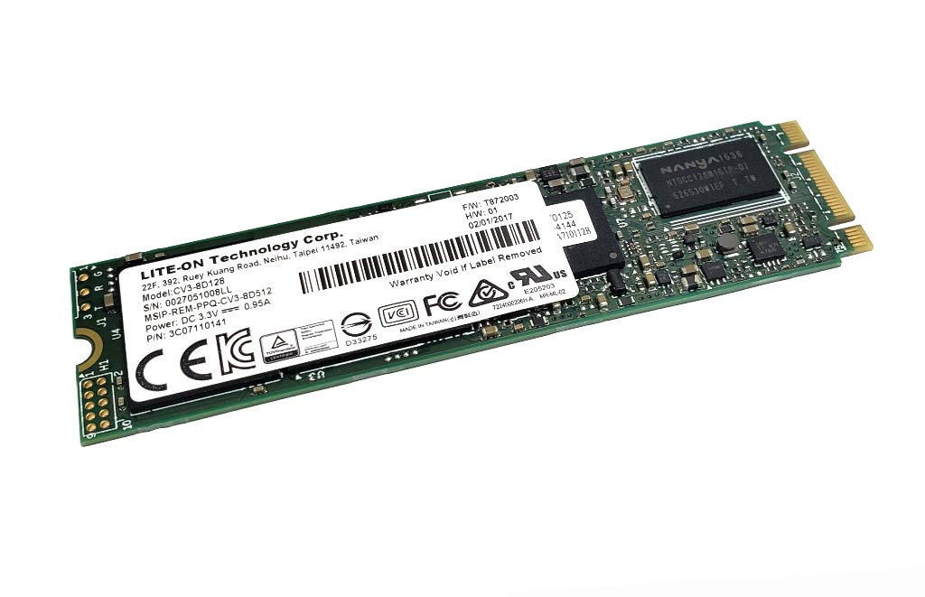 Lite On CV3 128GB SSD SATA M2 2280