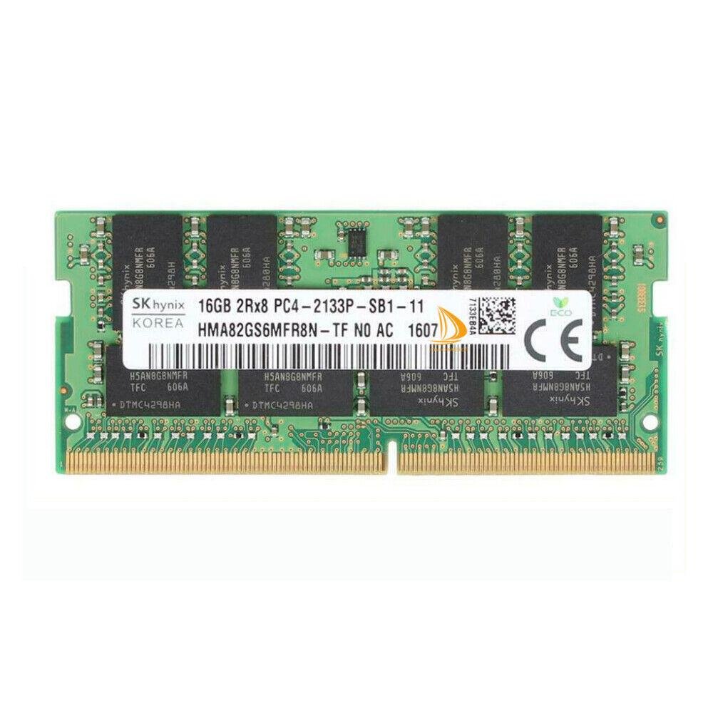 16GB DDR4 1x16GB SK Hynix SODIMM 2Rx8 PC4-2133P 2133Mhz RAM Minne