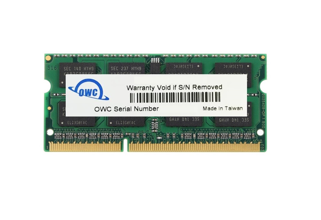 Nytt! 8GB DDR3 (1x8GB) OWC SODIMM 2Rx8 PC3-12800 1600MHz RAM Minne
