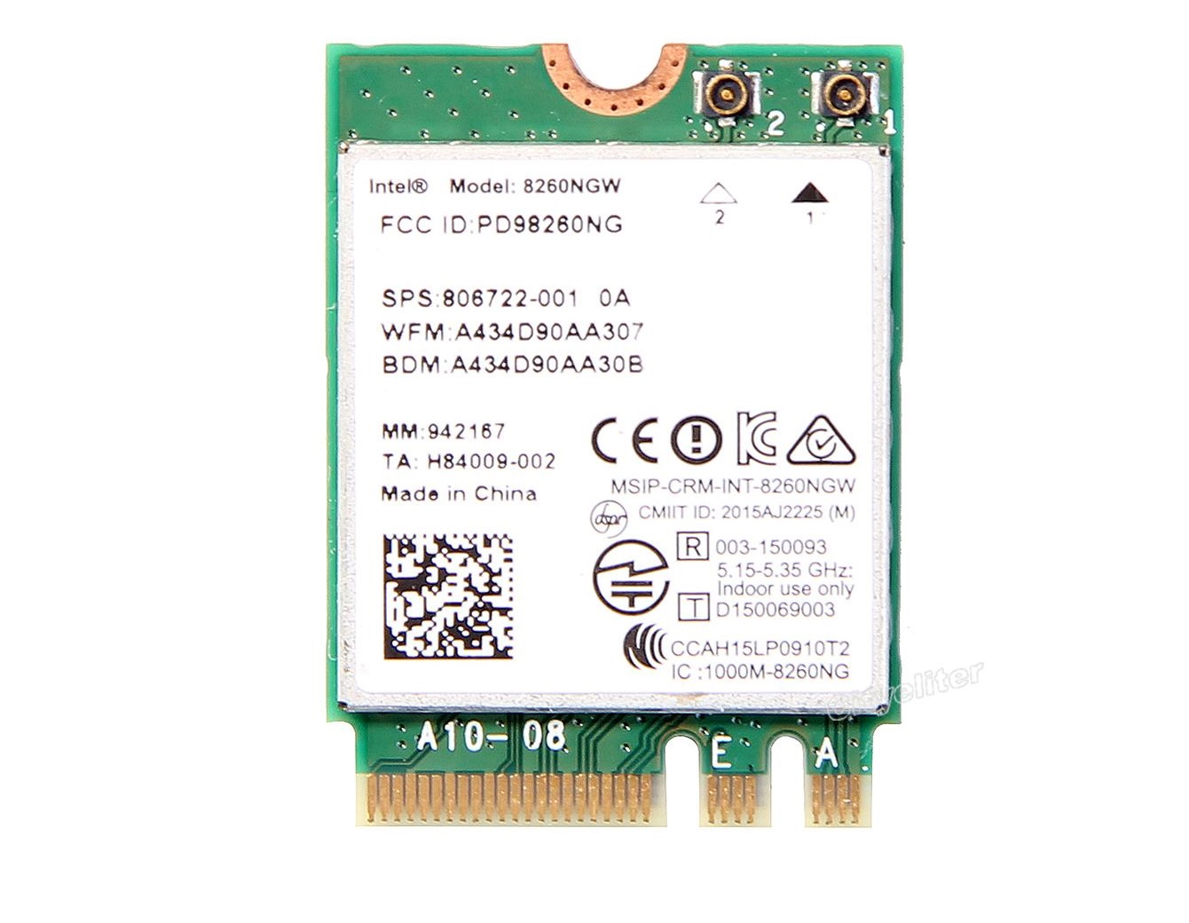Begagnat Intel 8260NGW Dual Band Wireless-AC WLAN WiFi