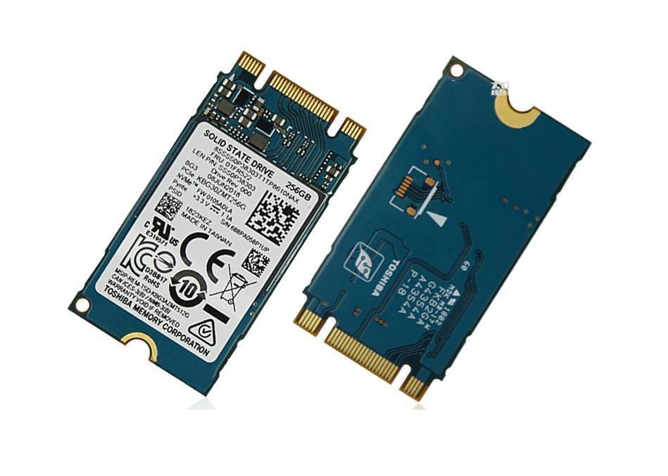 Begagnad 256GB Toshiba/Kioxia BG3 M2 2242 NVMe PCIe Gen3 x2
