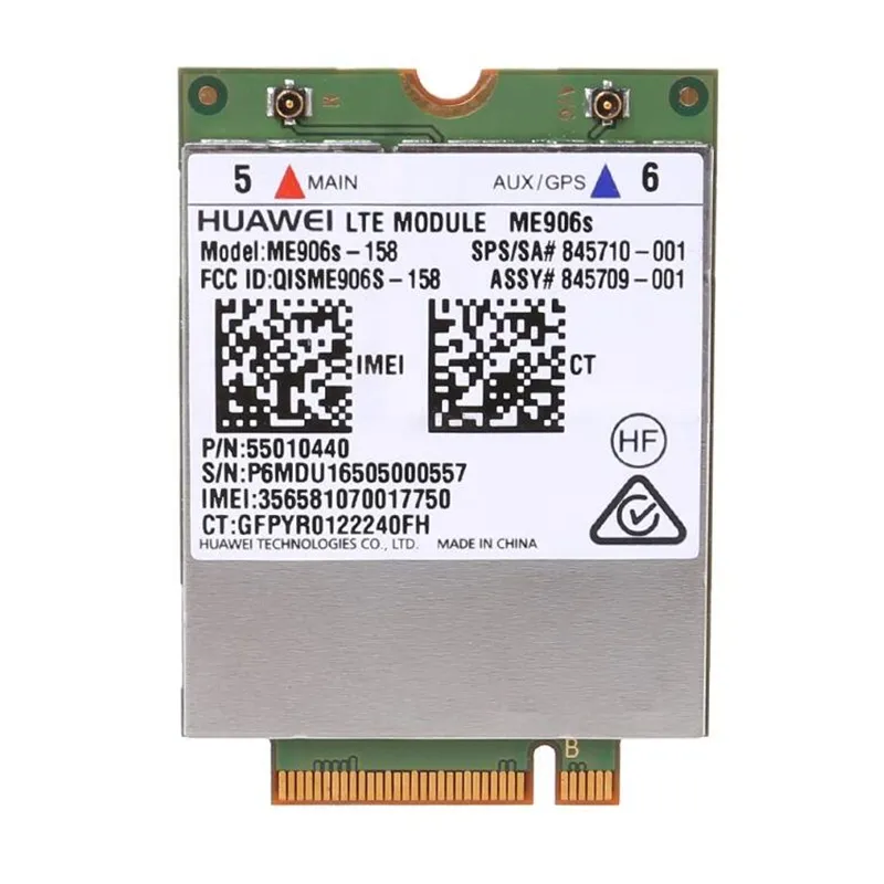 HP WWAN LT4132 LTE/HSPA+ Huawei ME906s 4G LTE Modem SPS 845710-001