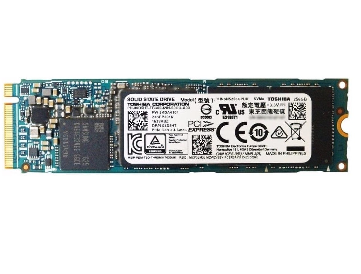 Toshiba XG4 256GB SSD M2 2280 NVMe PCIe Gen3 x4