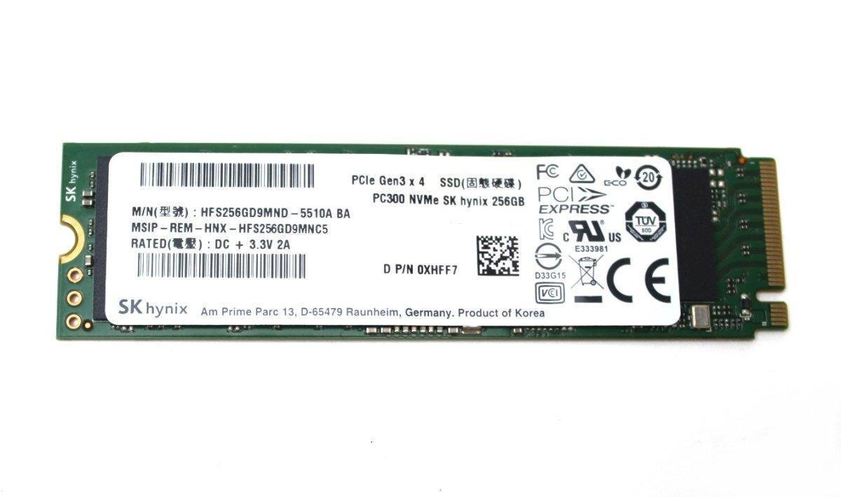 Begagnad 512GB SK Hynix PC300 SSD M2 2280 NVMe PCIe Gen3 x4