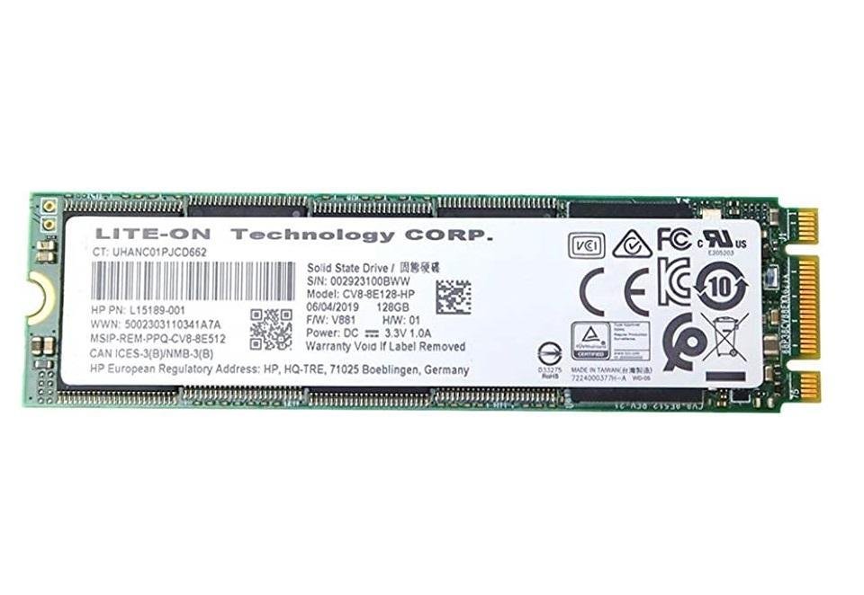 Begagnad 128GB LITE-ON CV8-8E128-HP SSD SATA M2 2280