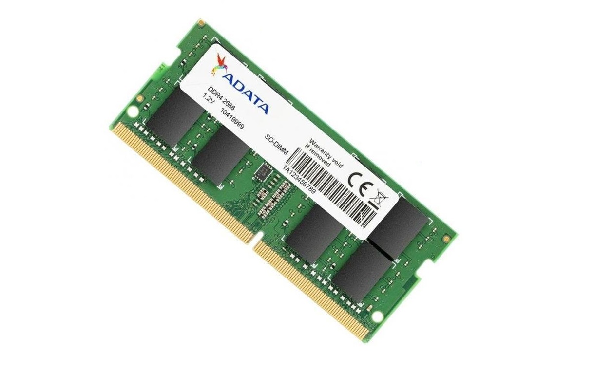 Begagnat 16GB DDR4 (1x16GB) ADATA SODIMM 2Rx8 PC4-2666V 2666MHz RAM Minne