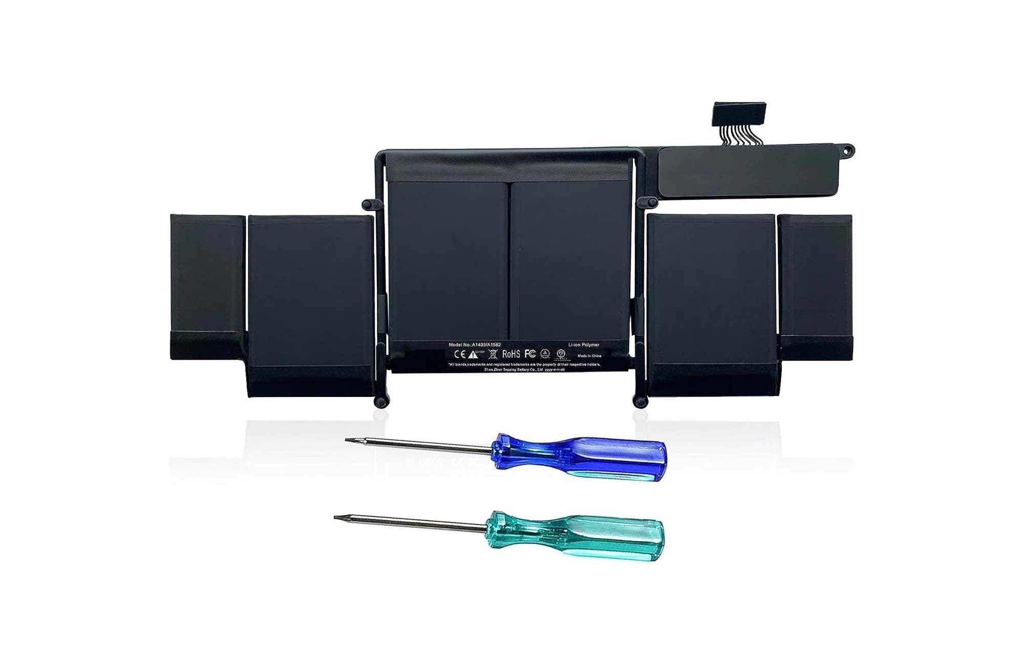 NY! Batteri för Macbook Pro 13" Retina A1502 2013 2014 2015 11.4V 6600mAh 74.9Wh  (A1582 A1493)