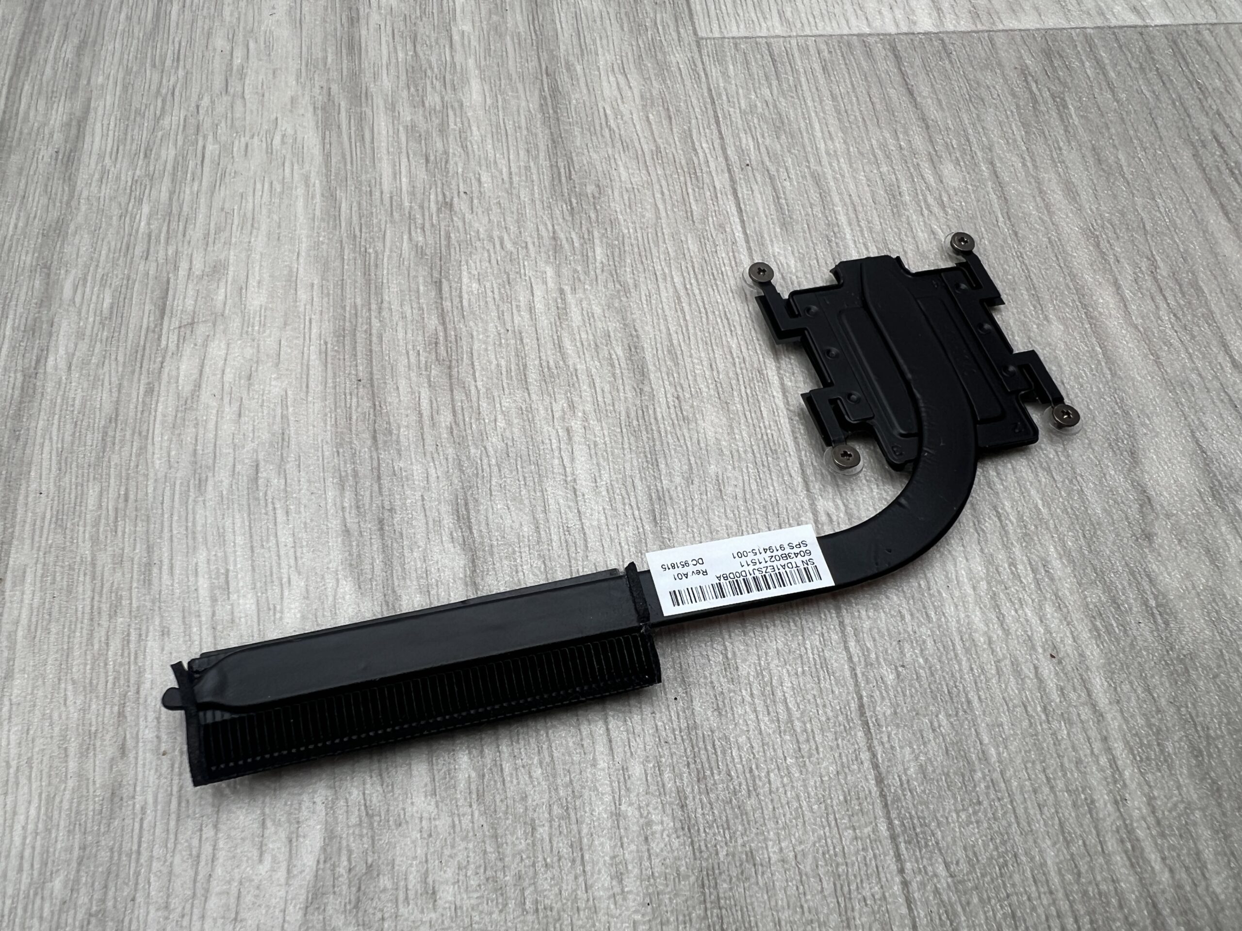 Original HP Heatsink assembly / Kylfläns för Elitebook X360 1030 G2 (919415-001)