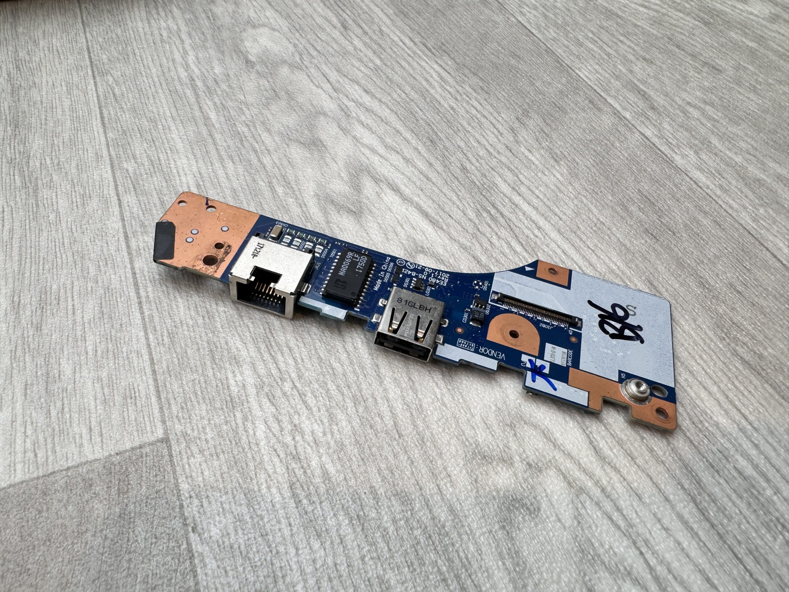 Lenovo ThinkPad E480 E485 R480 Power Switch Button Sub Card Board 01LW175 02DL621 EE480 NS-B421