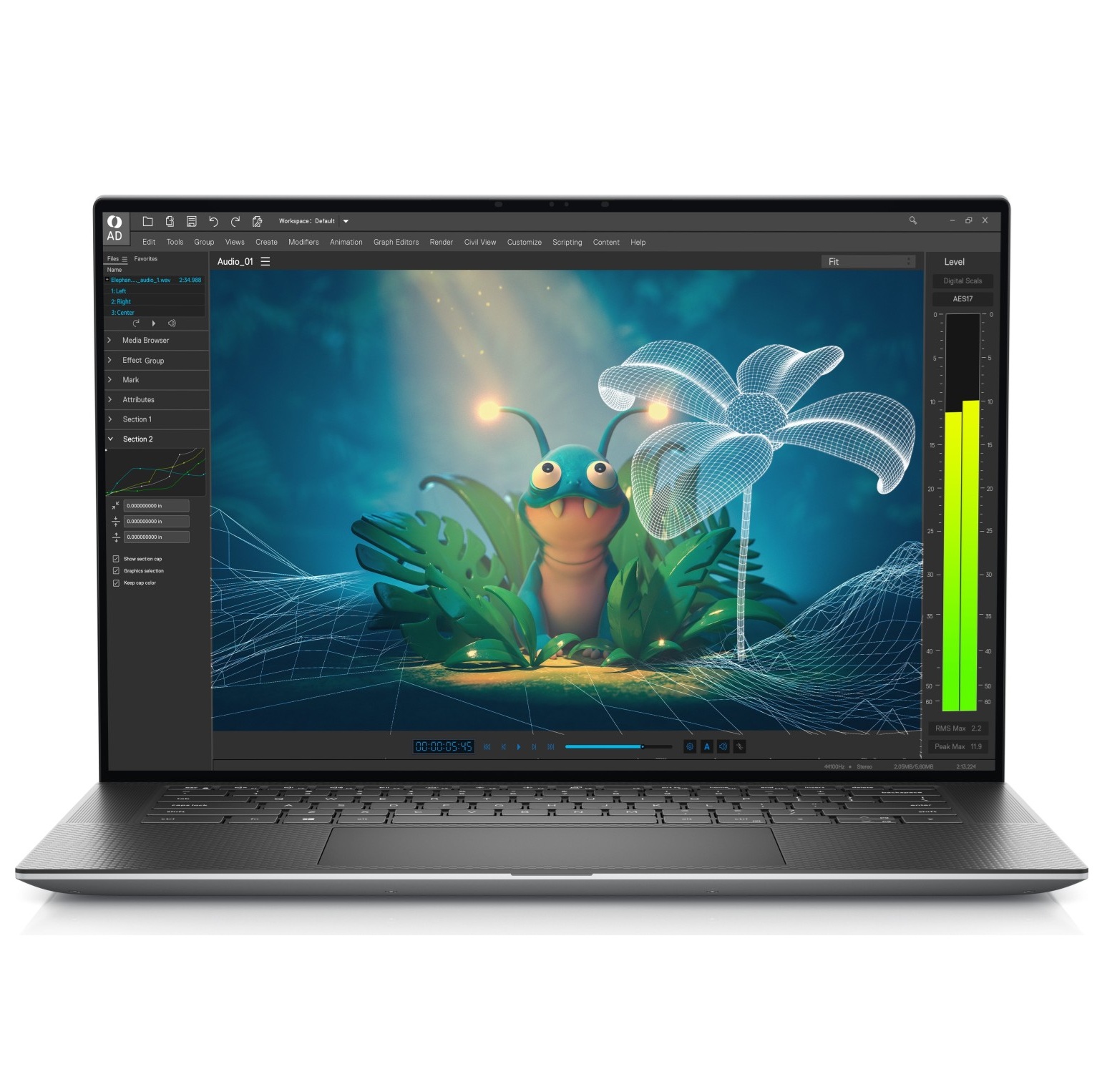 Dell Precision 5570 15,6" FHD+ Core i7-12700H 32GB 512GB RTX A2000 8GB GDDR6 (A-Klass)