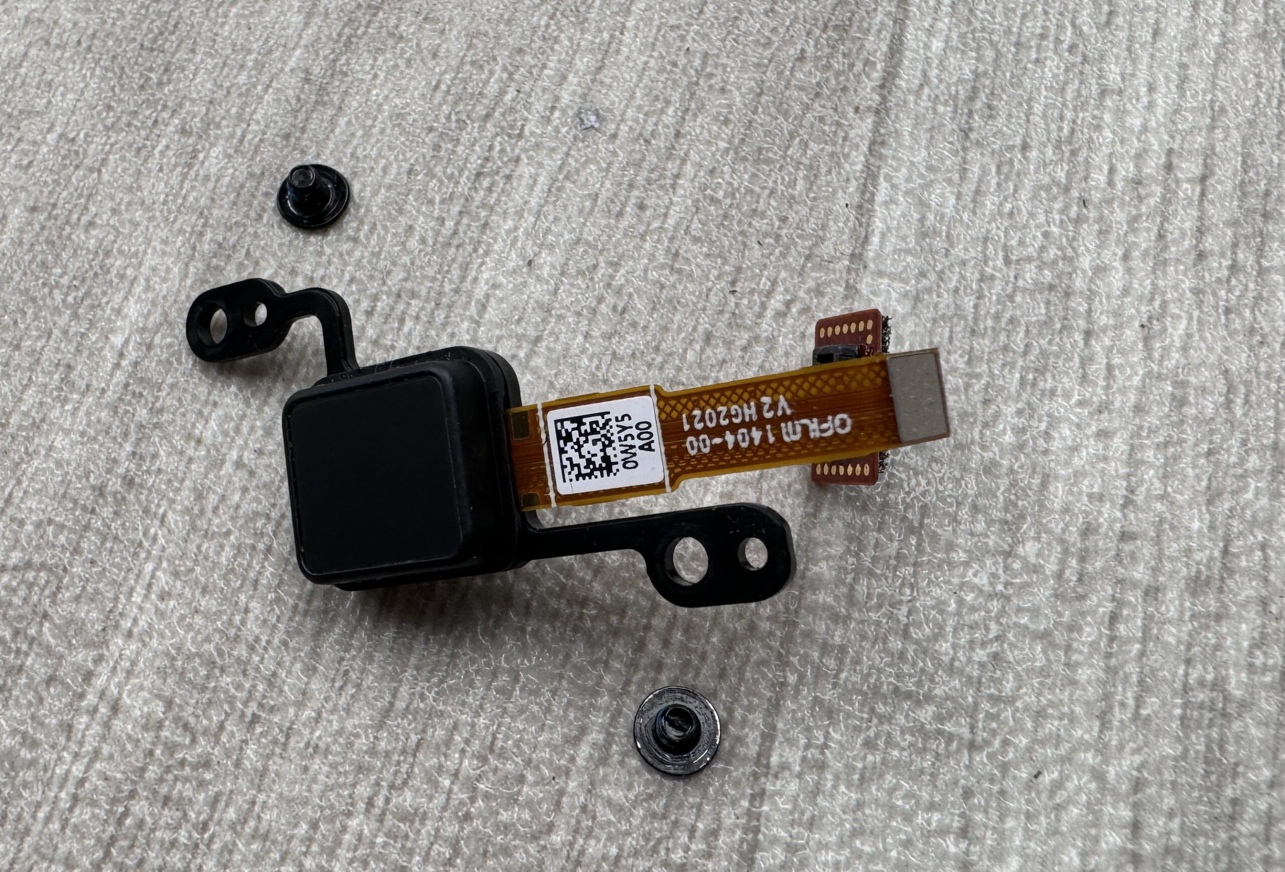 Dell Latitude 7310 7410 Power Button med Fingerprint reader
