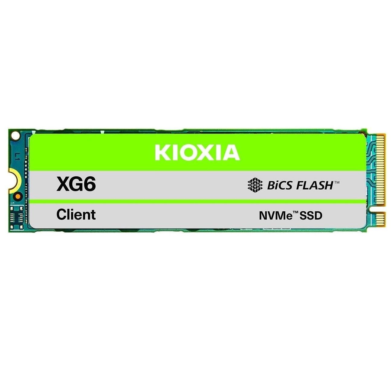 Begagnad 256GB Toshiba XG6 SSD M2 2280 NVMe PCIe Gen3.1 x4 KXG60ZNV256