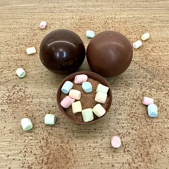 Mörk Choklad Bomb m Marshmallow