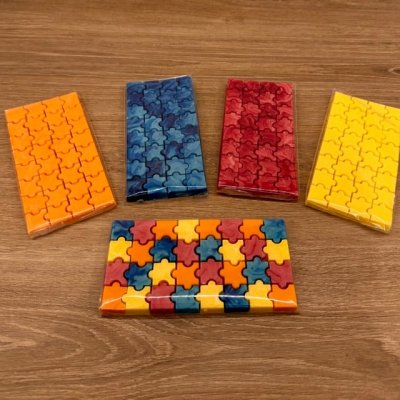 Choklad Puzzel Cotton Candy