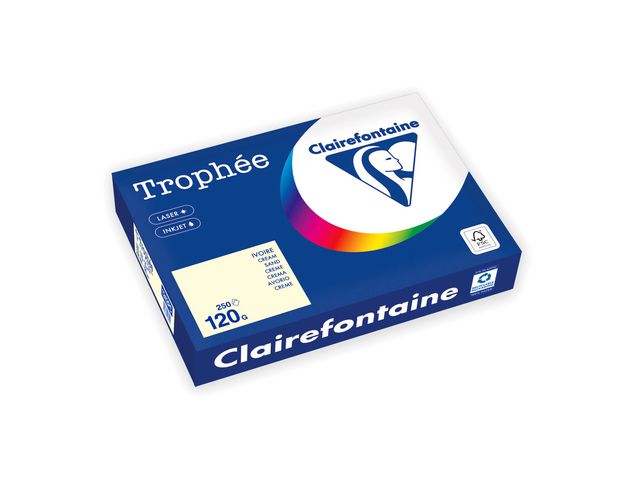 Kop.ppr TROPHE&Eacute; A4 120g oh cream 250/fp