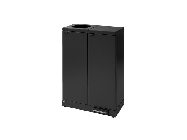 Avfallshantering BICA 2x65L pedal grå