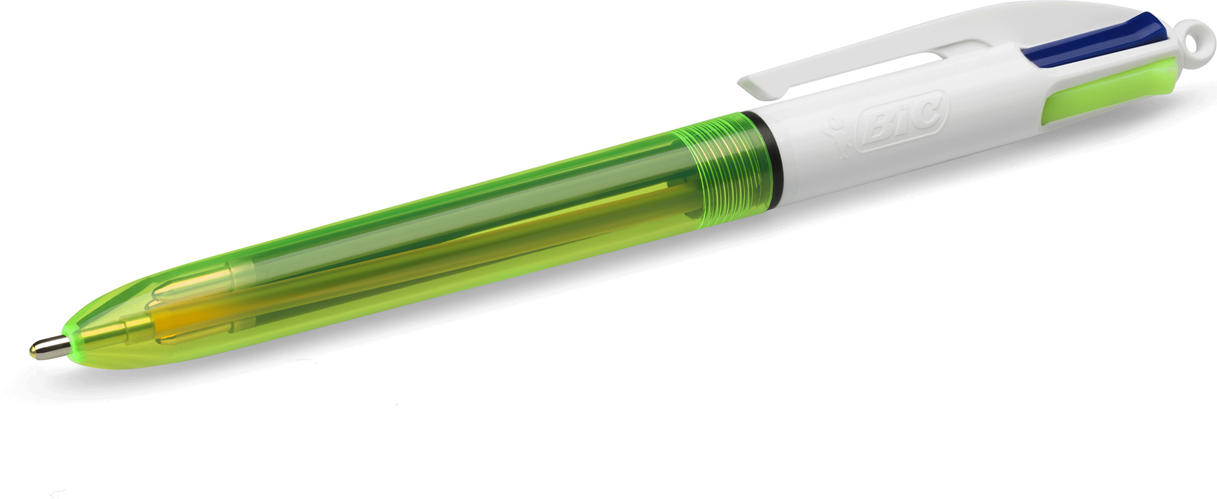 Kulpenna Bic Grip Fluo 4-f&auml;rg