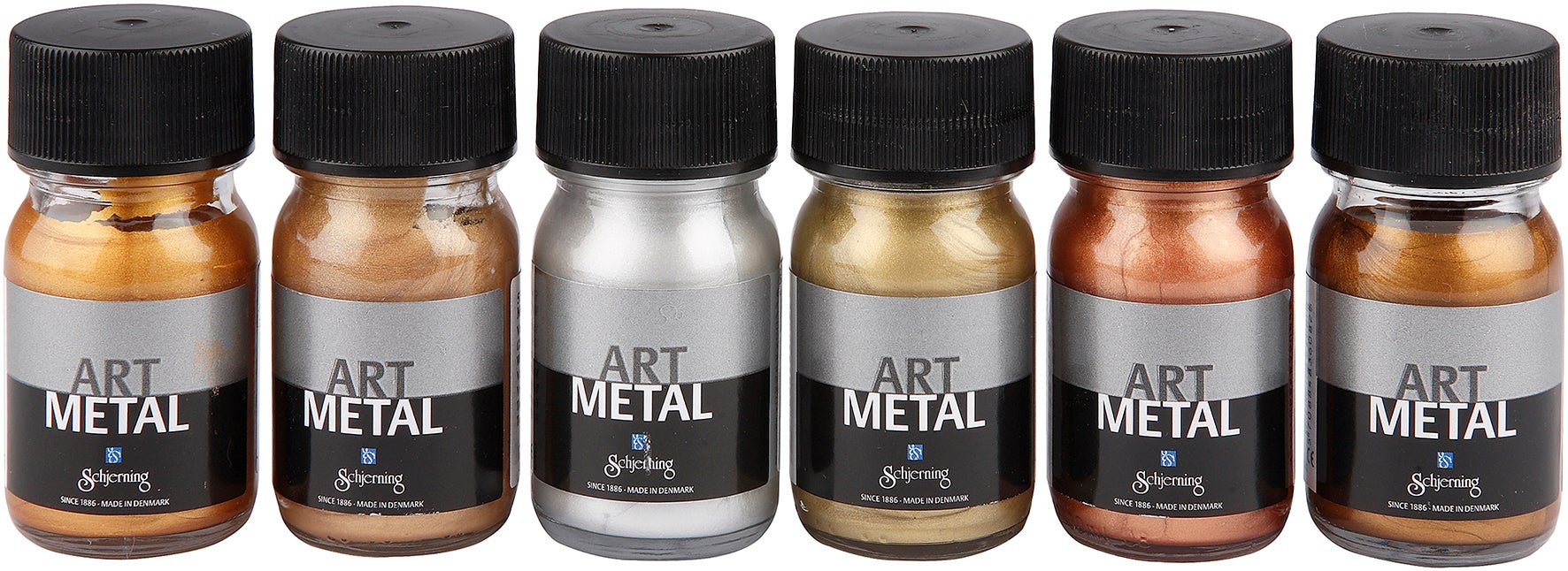 Metallicfärg Art Metal 6x30 ml