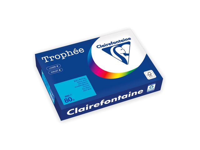 Kop.ppr TROPHE&Eacute; A4 80g oh aquabl&aring; 500/fp