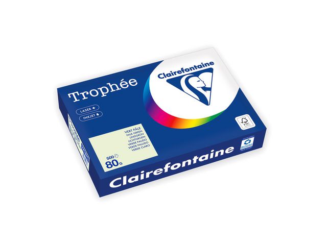 Kop.ppr TROPHE&Eacute; A4 80g oh blekgr&ouml; 500/fp