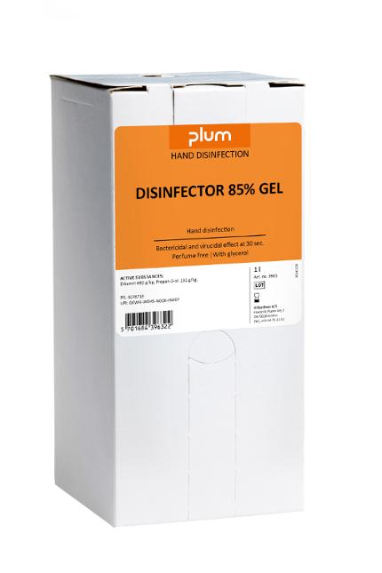 Handdesinfektion PLUM 85% gel 1L