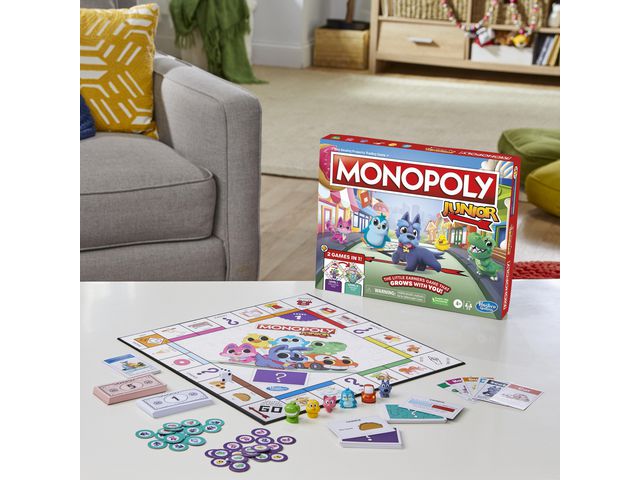 Spel Monopol Junior 2 spel i 1