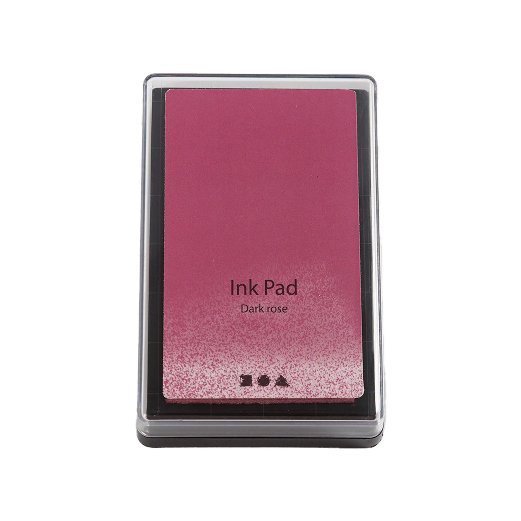 Stämpeldyna 9x6cm mörkrosa