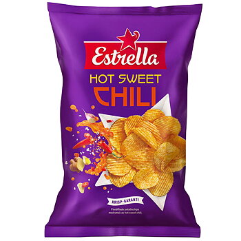 Chips Estrella Hot Sweet Chili 18x275 g