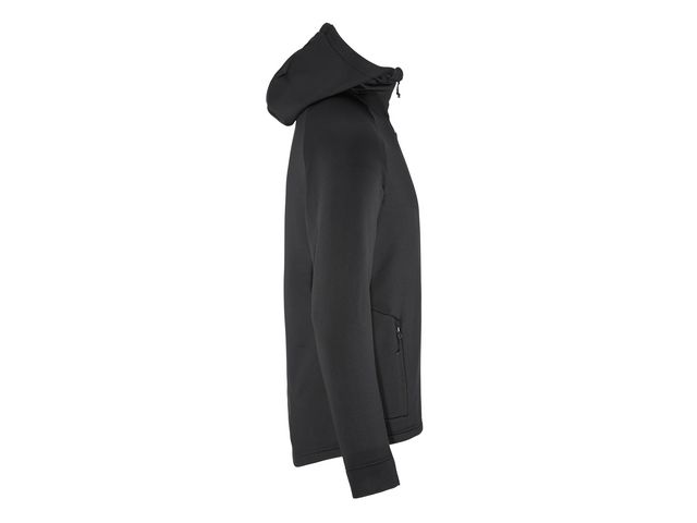 Powerfleecehoodie Adv Explore svart