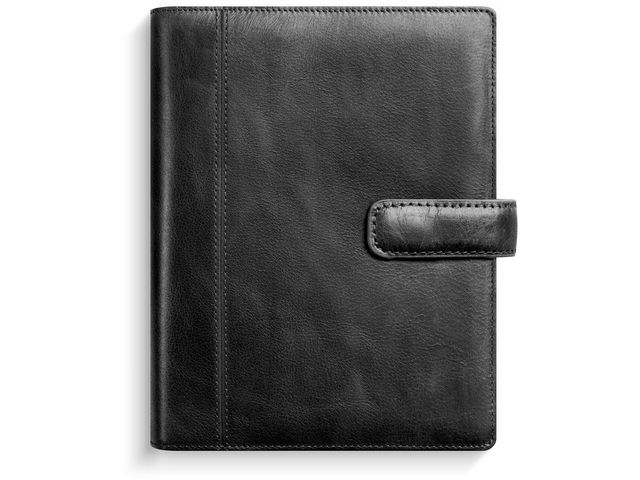 Compact Systemkalender 2026 skinn svart