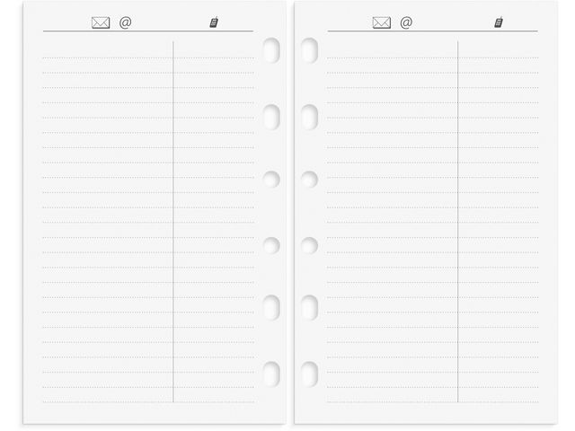 Compact Sytemkalender 2026 skinn brun
