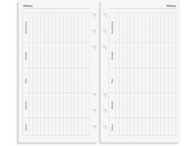 Regent Systemkalender 2026 skinn svart