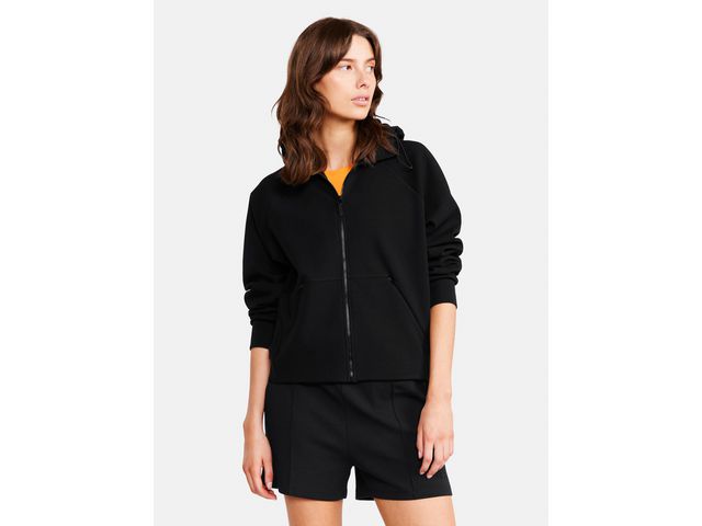 Hoodie zip CRAFT Adv Join dam svart