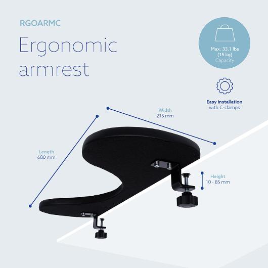 Underarmsstöd R-Go Ergonomic