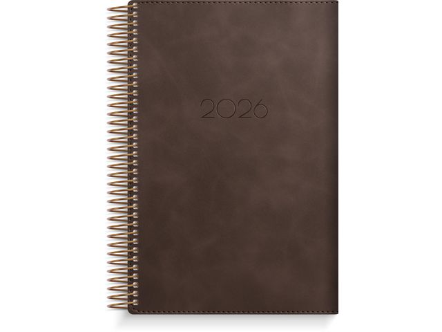 Dagbok Twist 2026 brun