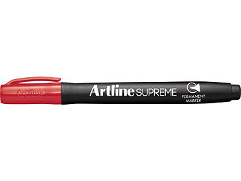 Märkpenna ARTLINE Supreme rund 1mm röd