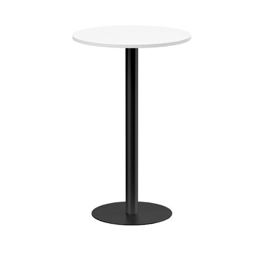 Ståbord 110cm Ø70cm vitlaminat