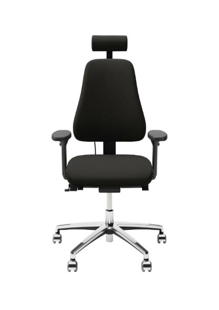 Kontorsstol LD6340Deluxe m svankst svart