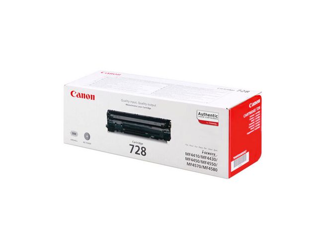 Toner Canon CRG728 2,1k svart