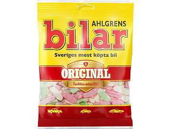Godis CLOETTA Ahlgrens Bilar 125g