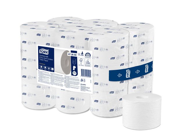 Toalettpapper TORK Pre T7 3-lag 18/krt