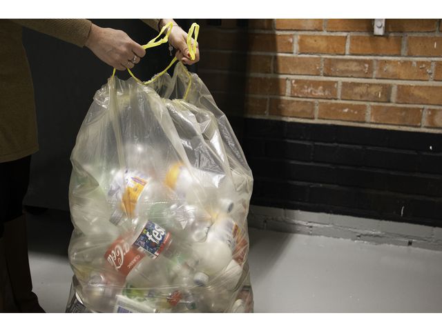 Sopsäck PolyREG Drawstring 125 liter 750x1030 mm transparent 6x25 st